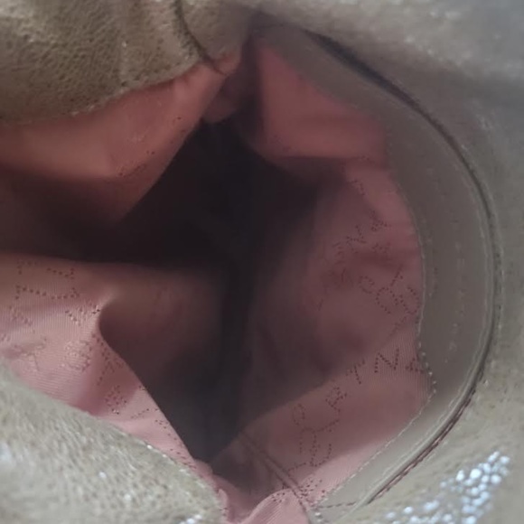 STELLA MCCARTNEY  Shaggy Deer Faux Leather Small Falabella Crossbody Bag - Picture 9 of 11